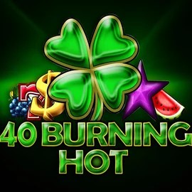 40 Burning Hot by Amusnet Interactive, showcased at winnita-casinoo.com – game logo