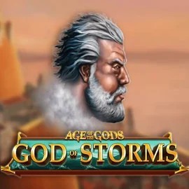 Age Of The Gods: God of Storms slot logo by Playtech at Winnita casino