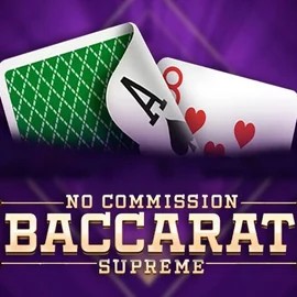 Baccarat Supreme slot logo by OneTouch Games at Winnita casino