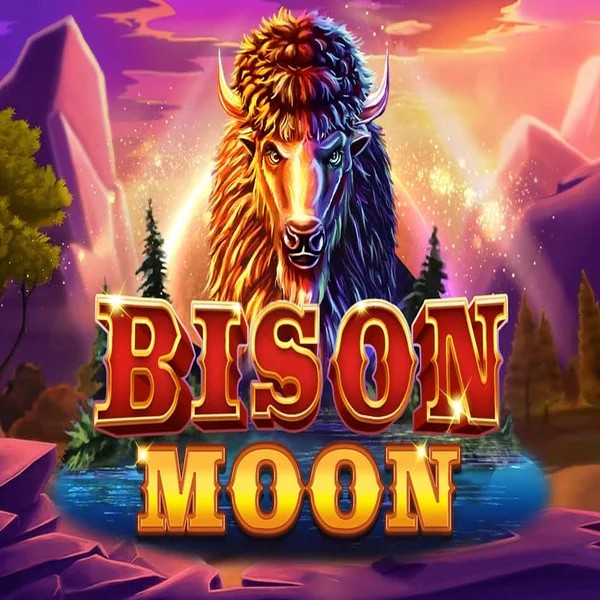 Bison Moon slot logo by Northern Lights Gaming at Winnita casino