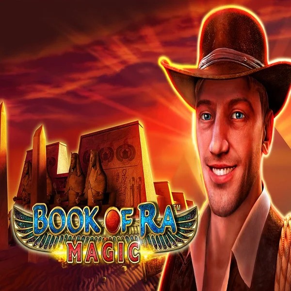 Book of Ra Magic logo by Greentube Winnita casino