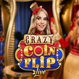 Crazy Coin Flip slot visual from Evolution available on winnita-casinoo.com