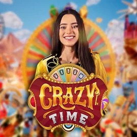 Crazy Time logo – Live Casino by Evolution at Winnita casino