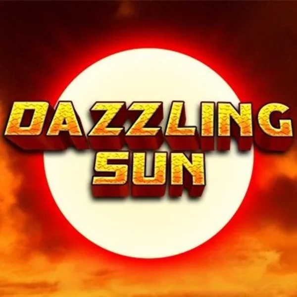 Dazzling Sun slot logo by Win Studios at Winnita casino