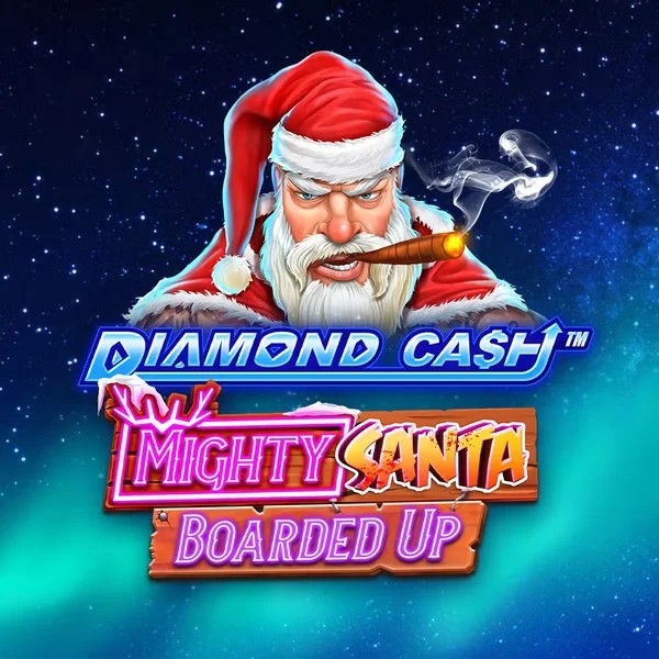 Diamond Cash Mighty Santa Boarded Up casino game by Greentube – featured logo at Winnita casino