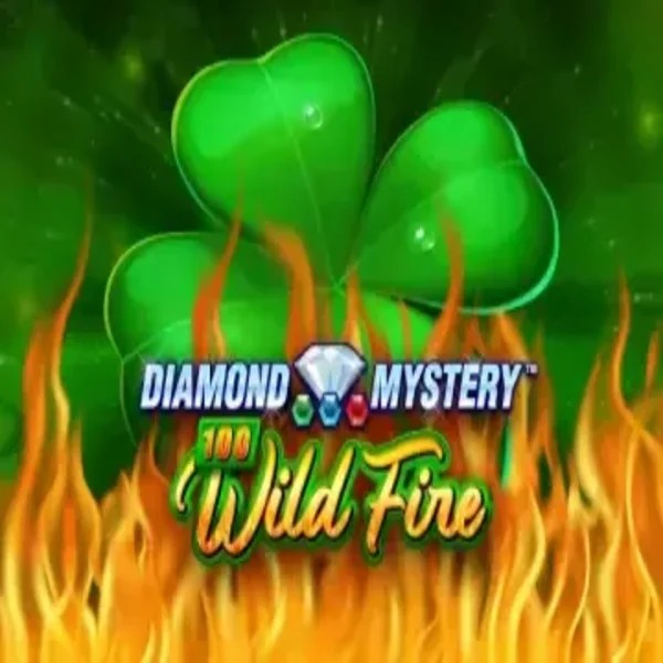 Diamond Mystery 100 Wild Fire slot visual from Greentube available on winnita-casinoo.com