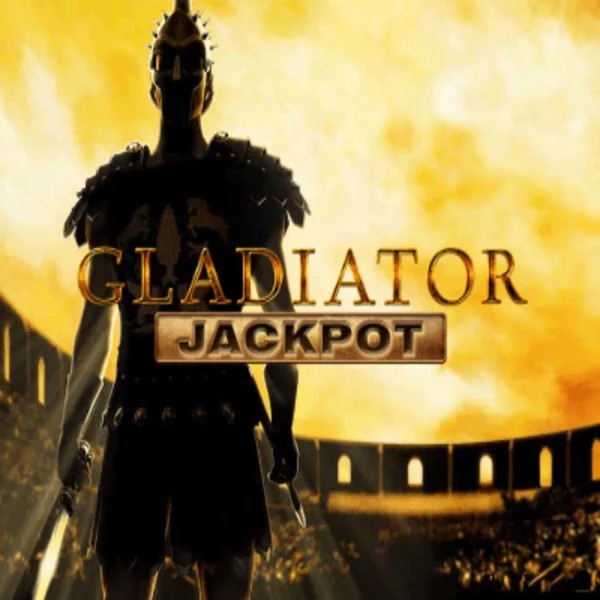 Gladiator Jackpot online game logo by Playtech on winnita-casinoo.com