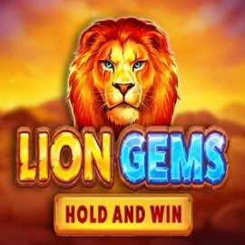 Lion Gems Hold and Win slot visual from Playson available on winnita-casinoo.com