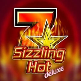 Sizzling Hot Deluxe by Novomatic, showcased at winnita-casinoo.com – game logo