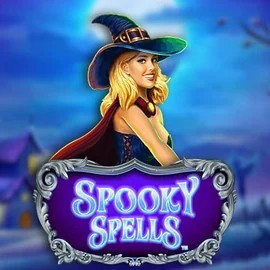 Spooky Spells logo by Novomatic Winnita casino