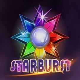 Slots logo of Starburst from NetEnt at Winnita casino