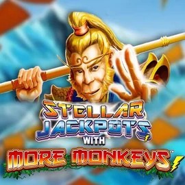 Stellar Jackpots with More Monkeys by Lightning Box Game, showcased at winnita-casinoo.com – game logo