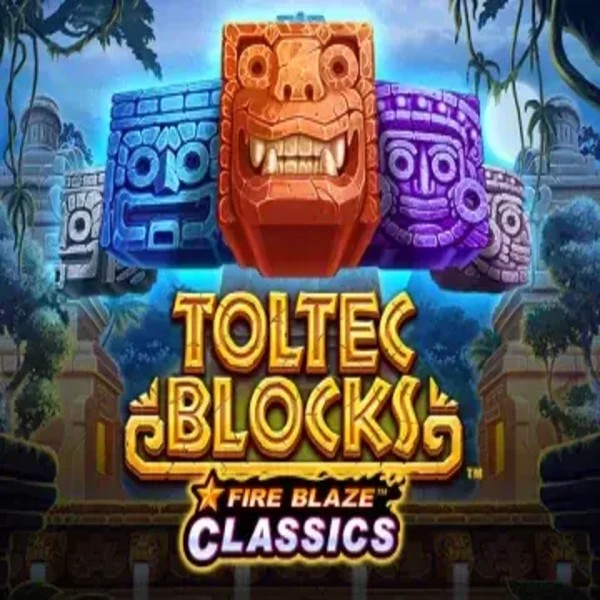 Fire Blaze: Toltec Blocks slot visual from Rarestone Gaming available on winnita-casinoo.com