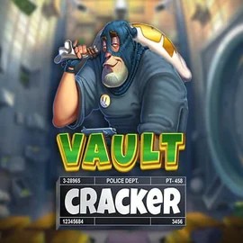 Vault Cracker online game logo by Red Tiger Gaming on winnita-casinoo.com